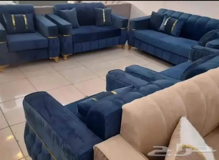 كنب قماش مودرن فخم 6