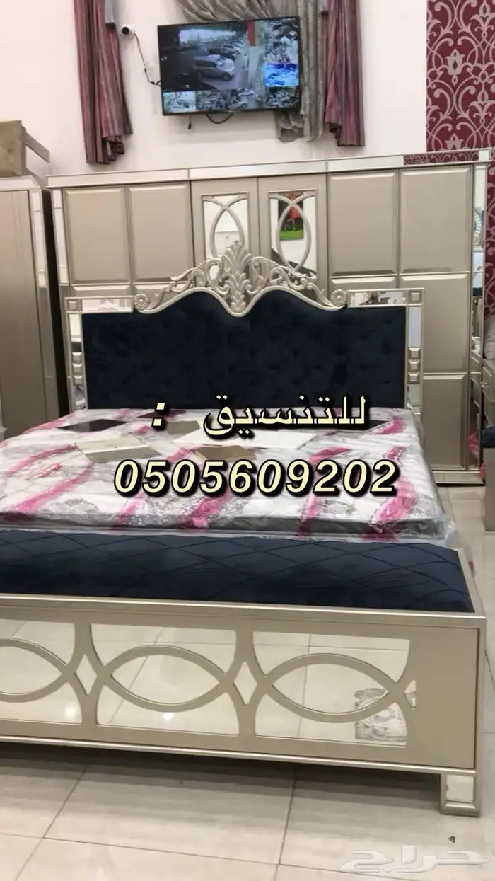 تفصيل دواليب كنبات غرف نوم ستائر ويفي على حسب الطلب 60