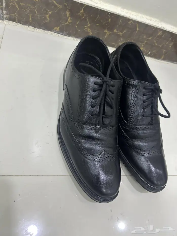 حذاء جلد طبيعي leather shose 1