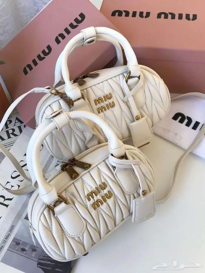 ميو ميو شنط الاكثر شهرة شنطة ماركة MIU MIU شنطات هاي كوالتي 9