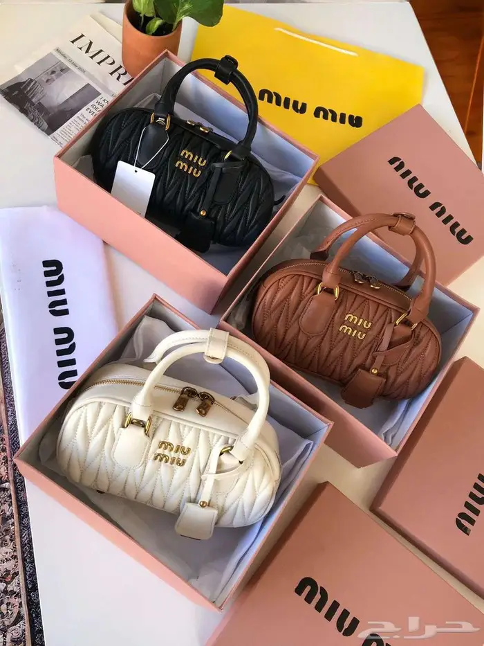 ميو ميو شنط الاكثر شهرة شنطة ماركة MIU MIU شنطات هاي كوالتي 1