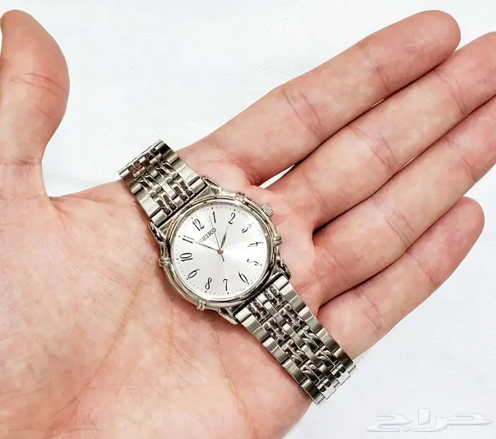 ساعة سيكو ارقام انجليزية يابانية اصلية بسعر التصفية 5