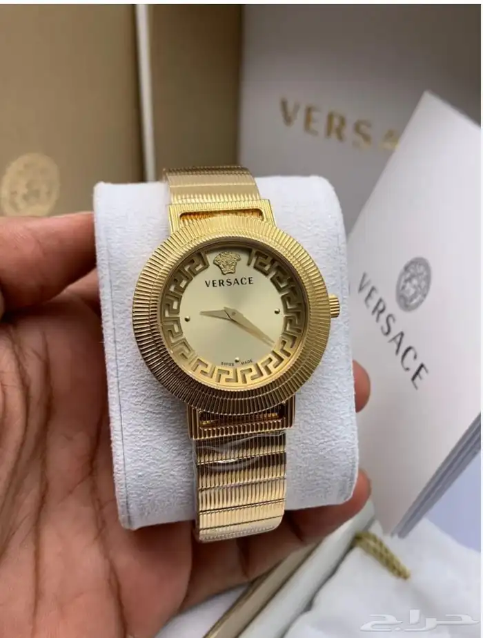 ساعات نسائيه تقليد ماركه شبه الاصل مع الملحقات 4