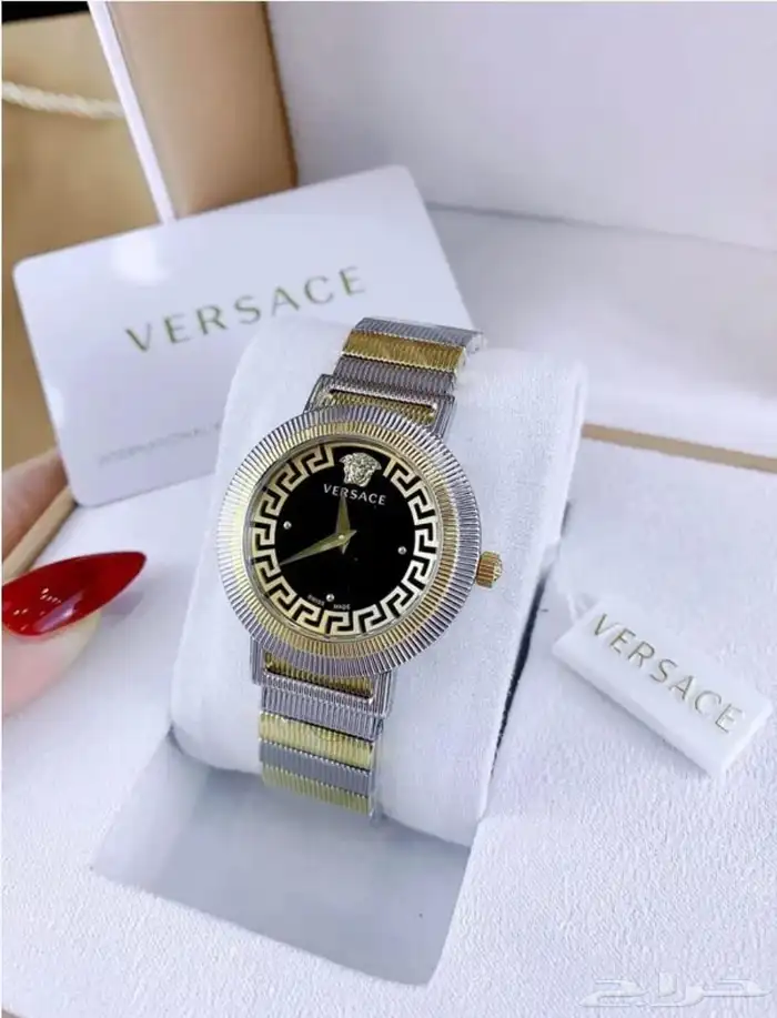 ساعات نسائيه تقليد ماركه شبه الاصل مع الملحقات 2