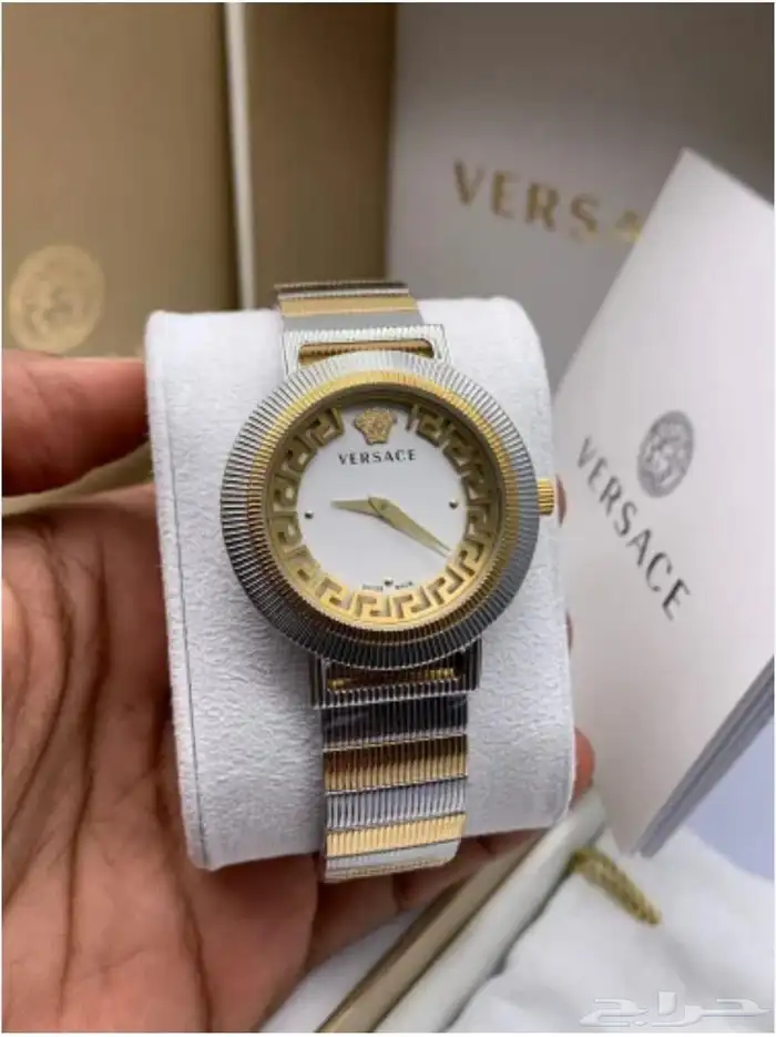 ساعات نسائيه تقليد ماركه شبه الاصل مع الملحقات 1