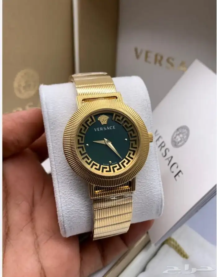 ساعات نسائيه تقليد ماركه شبه الاصل مع الملحقات 3