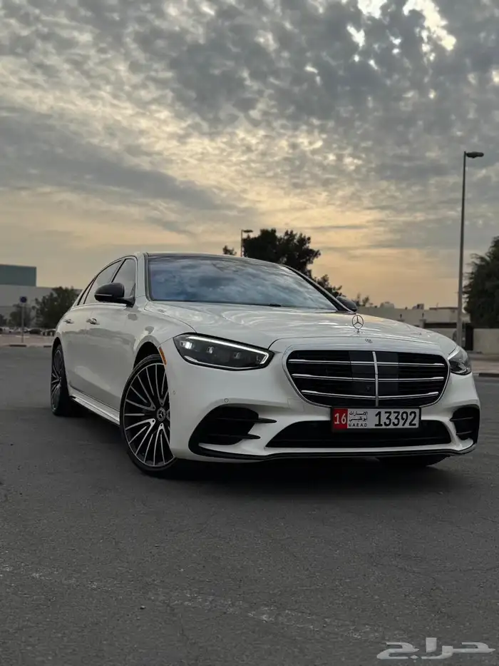 مرسيدس S580 موديل 2022 وارد امريكا بدبي 6