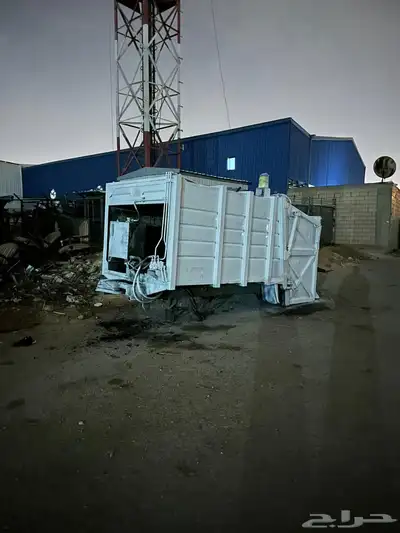 ضاغط نفايات مقاس 7 ياردة معادن 2