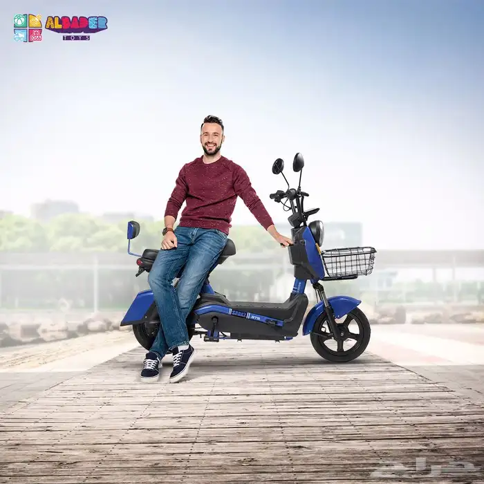 دباب كهربائي بالحجم الكبير - سكوتر كهربائي ب4 بطاريات (48V) 13