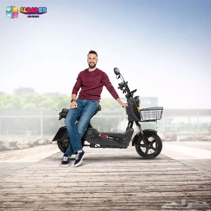دباب كهربائي بالحجم الكبير - سكوتر كهربائي ب4 بطاريات (48V) 6