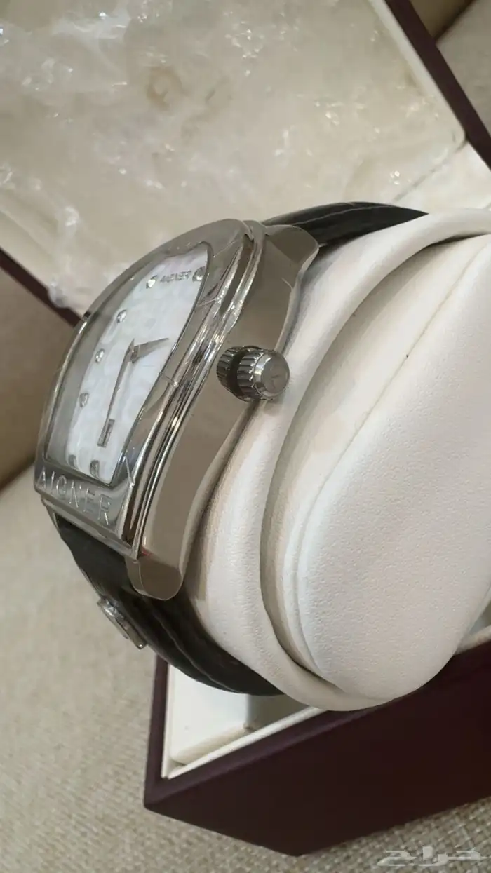 ساعه رجاليه ماركه اقنر الاصليه 5