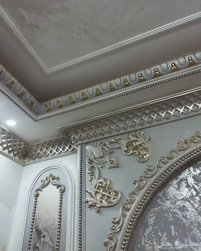 تنفيذ وتصميم جميع الديكورات الملكيه والرومانيه 50