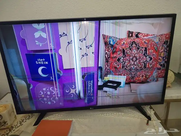 شاشة LG مكسورة 43 بوصة 0