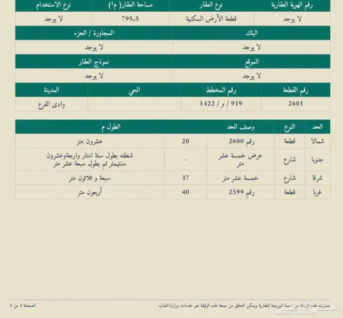 ارض سكنية 0