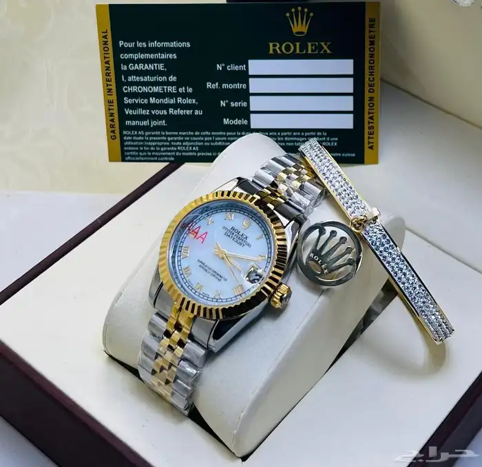 ساعات رولكس رجاليه ونسائيه بسعر الجمله 12