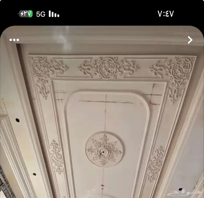 تنفيذ وتصميم جميع الديكورات الملكيه والرومانيه 11