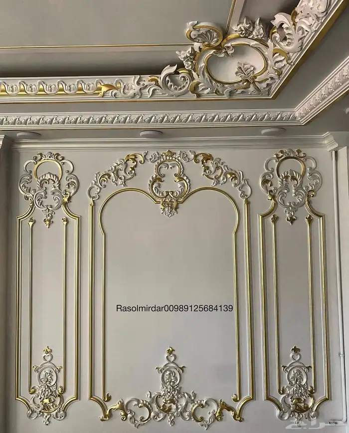 تنفيذ وتصميم جميع الديكورات الملكيه والرومانيه 44
