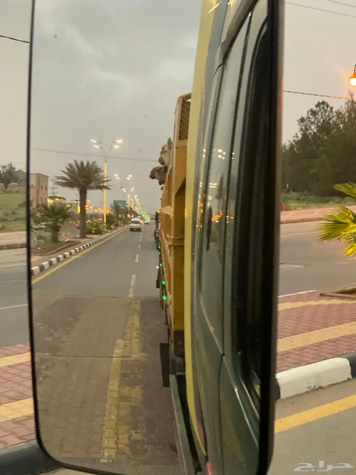 تريله الإبل ونش لنقل 0