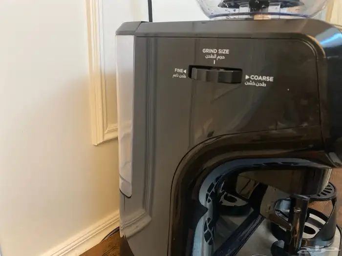 صانع قهوة اكسبير كبسولات نوعين وبن مطحون مع مطحنة بن مدمجة 4
