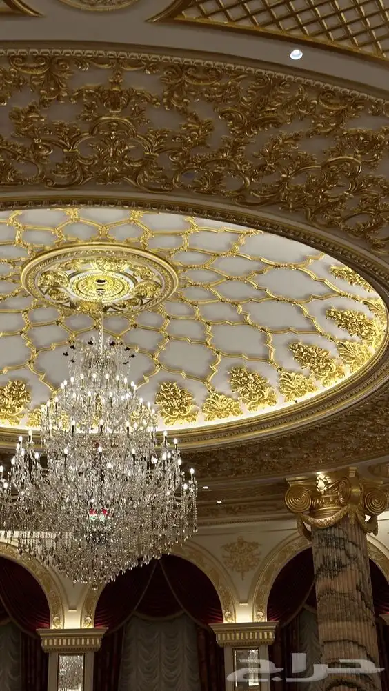 تنفيذ وتصميم جميع الديكورات الملكيه والرومانيه 18