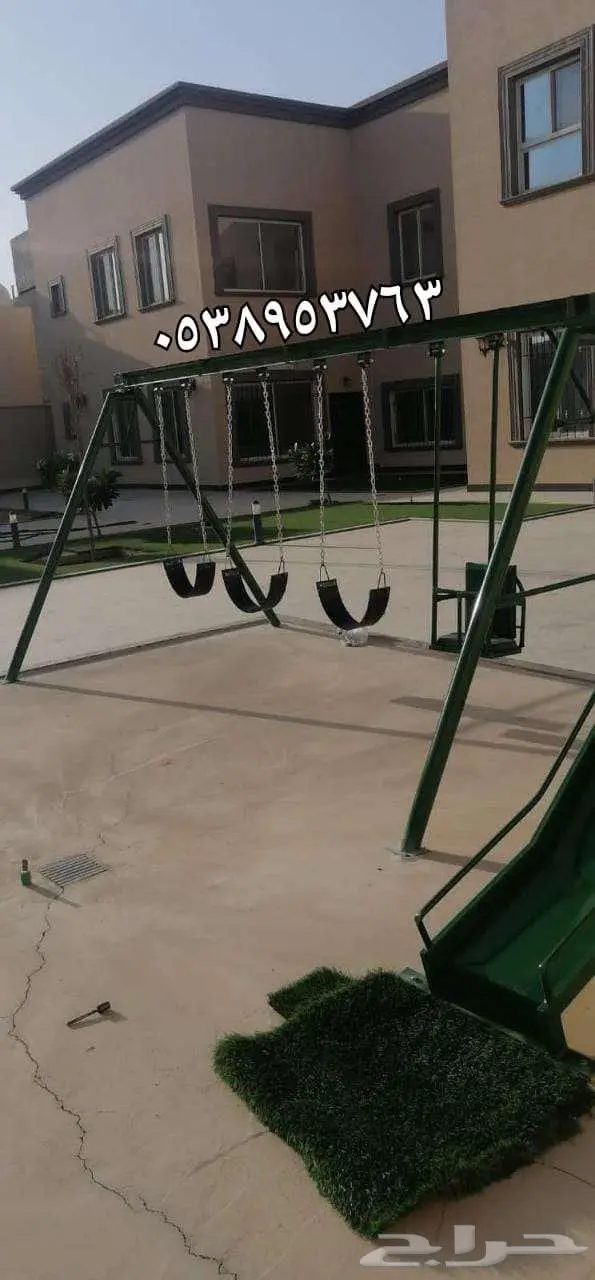 العاب المراجيح والجلسات الخارجية 0