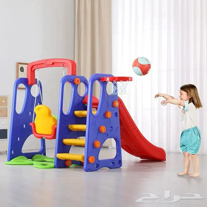 مرجيحه وزحليقه للأطفال وكرة سلة 3-1 ( مرجوحة للأطفال ) 6