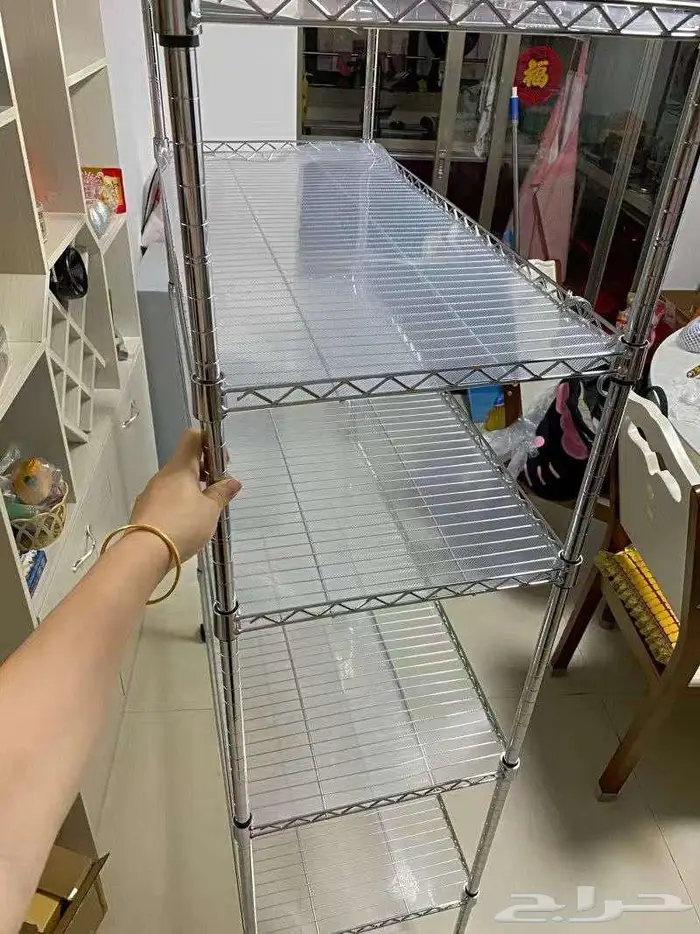 أرفف كروم منزلية شديدة الصلابة .. استاند رفوف كروم 2