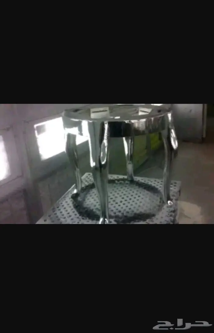 بخاخ كروم استيل مرايا ذهبي وفضي 15