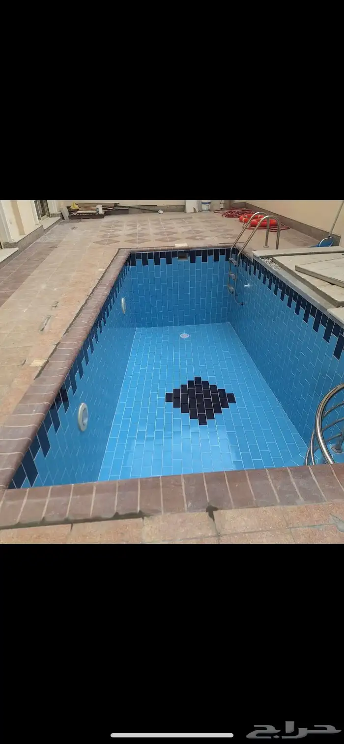 مسابح فايبر جلاس وتأسيس خرسانه وتنفيذ تصاميم 0