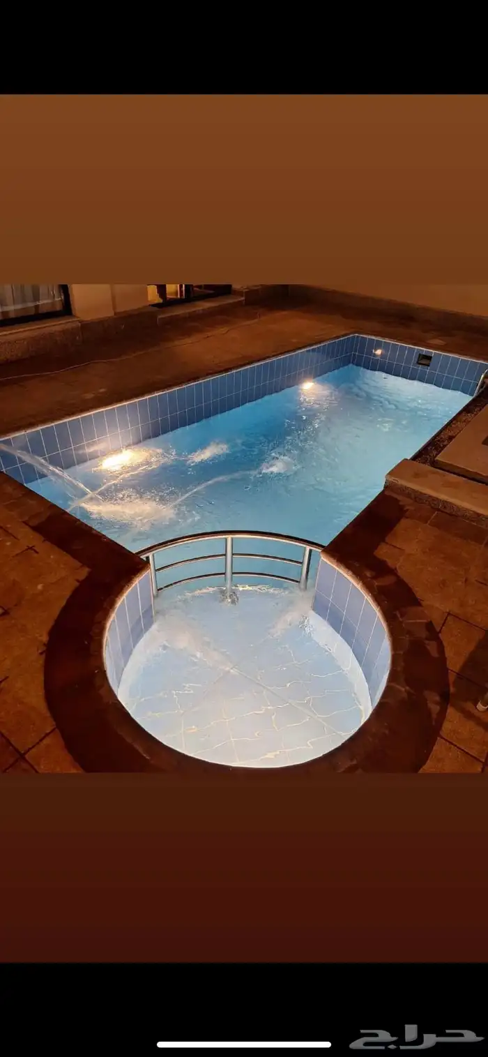 مسابح فايبر جلاس وتأسيس خرسانه وتنفيذ تصاميم 2