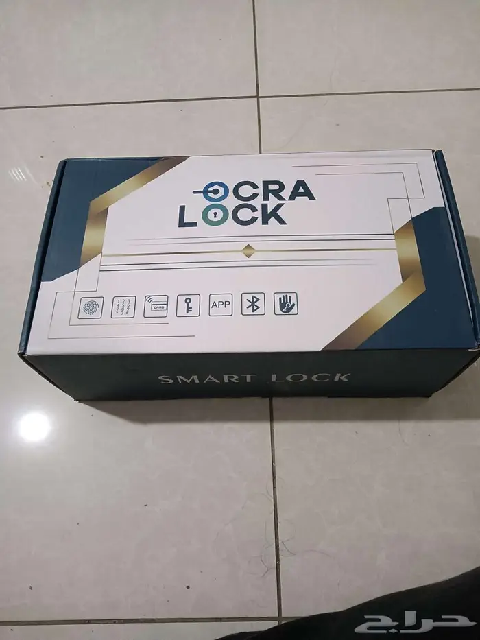 قفل باب ذكي بالبصمة جهاتين مزدوج من خارج و داخل بصمة رقم سري 5