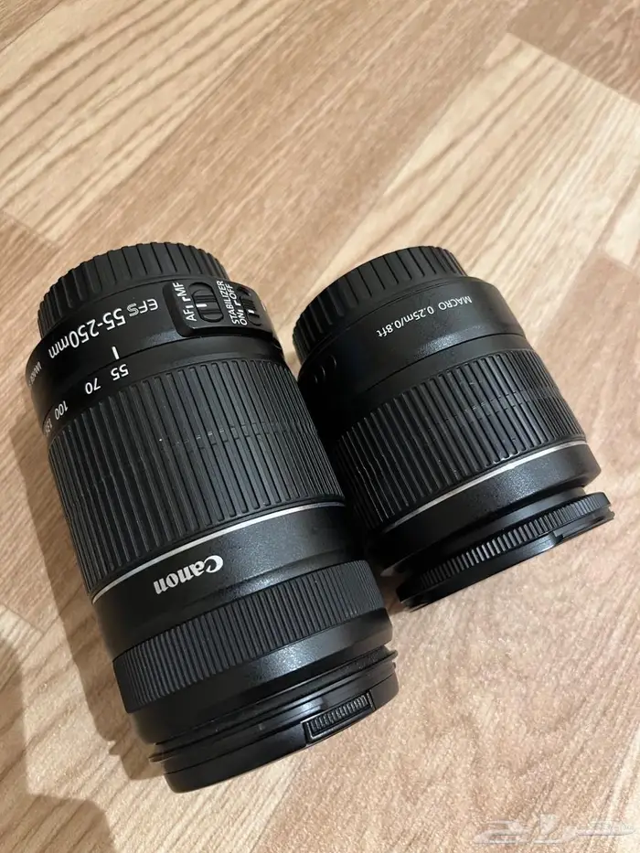 كاميرا كانون EOS 1100D مع 3 عدسات 2