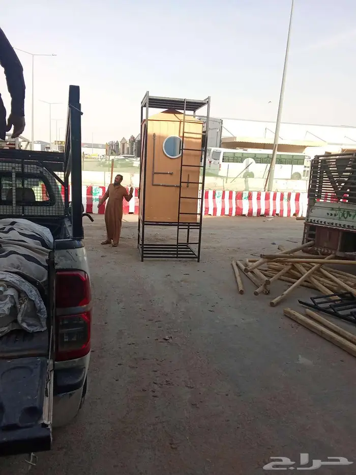 حمامات فيبر عربي وفرنجي سهل تنقل ضمان 5سنوات 9