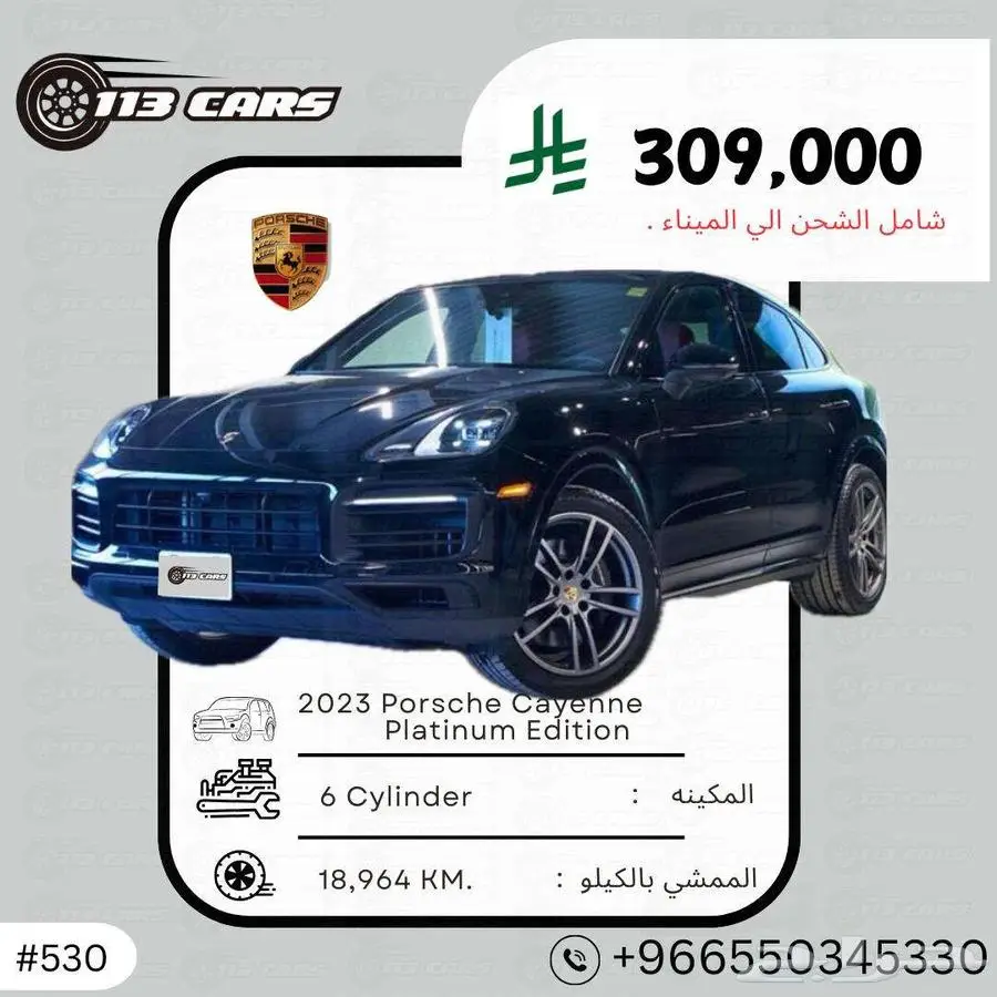 2023 Porsche Cayenne Platinum Edition 0