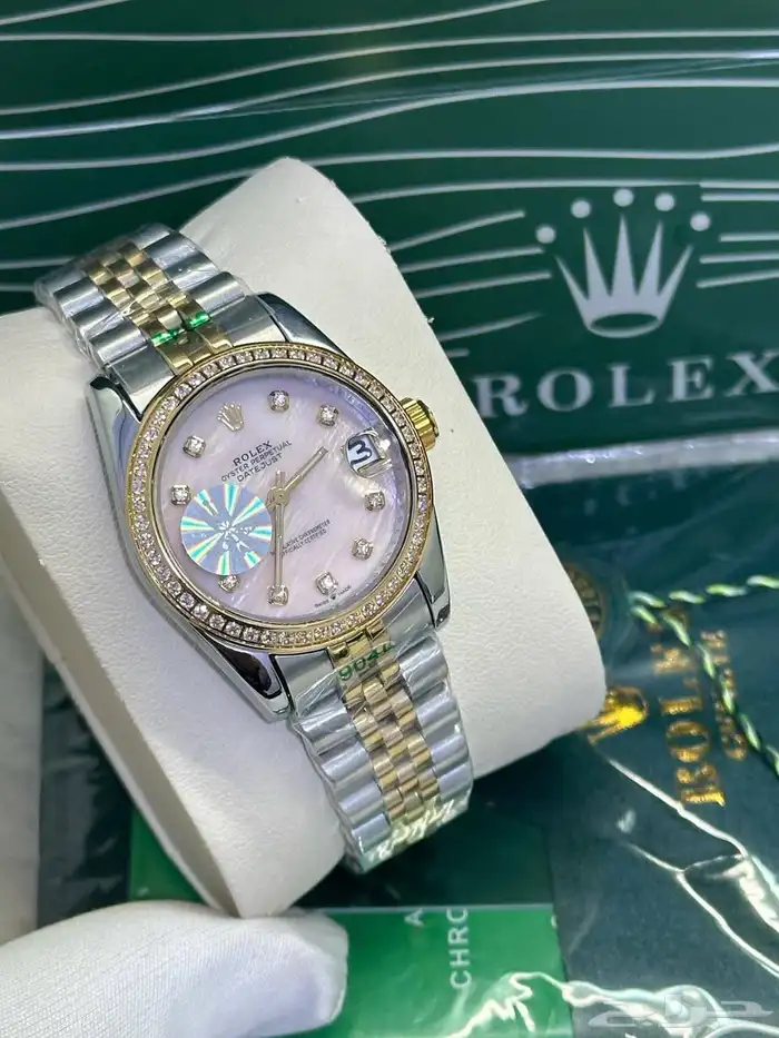 اقلام ماركة ساعة رولكس ماركة نسائية 32