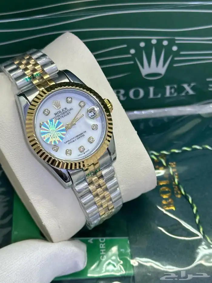 اقلام ماركة ساعة رولكس ماركة نسائية 14