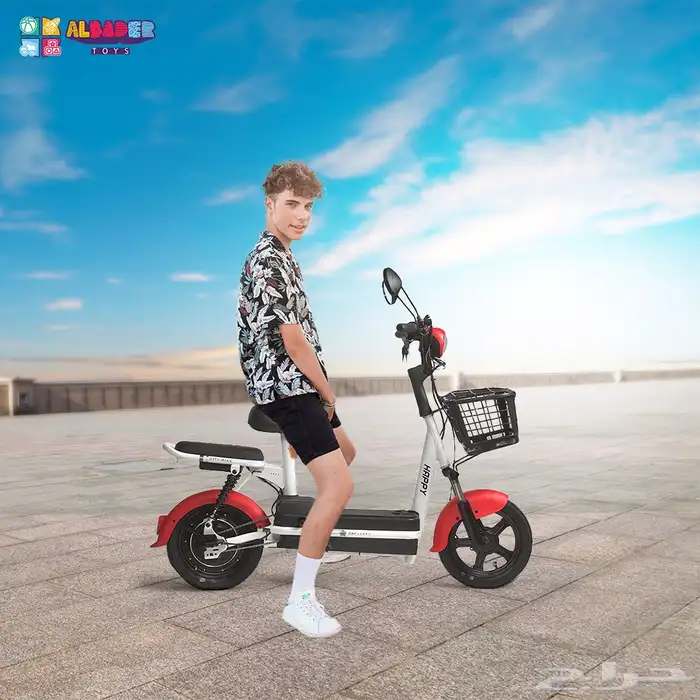 دباب كهربائي ب4 بطاريات بقوة 48 فولت - سكوتر كهربائي مميز 20