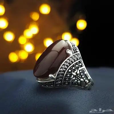 خواتم رجالي عقيق يمني 24