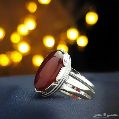 خواتم رجالي عقيق يمني 28