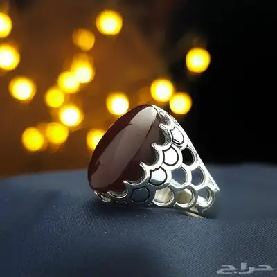 خواتم رجالي عقيق يمني 16