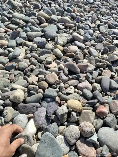 حجر زينه نهري طبيعي صغير وكبير 8