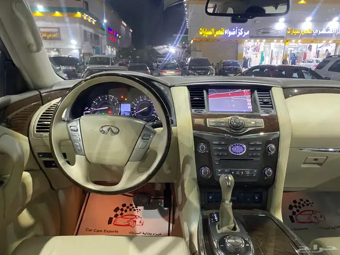 انفنتي QX 80 موديل 2016 فل كامل مخزن 12