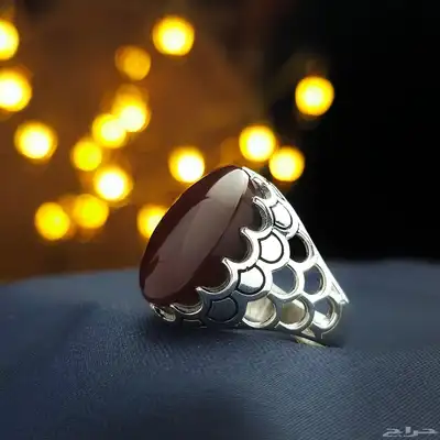 خواتم رجالي عقيق يمني 13