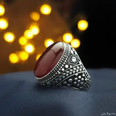 خواتم رجالي عقيق يمني 23