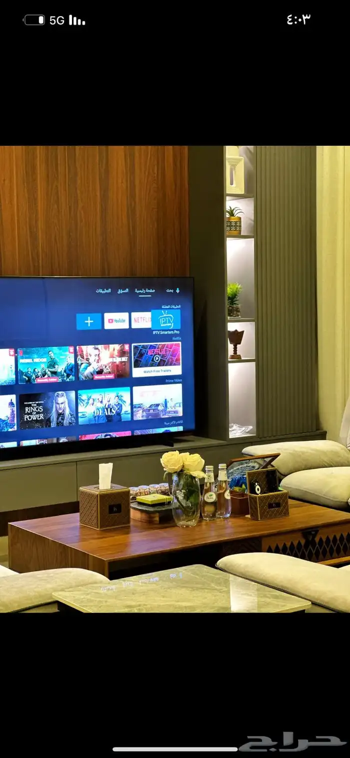 شقة فندقية للعوايل مدخل خاص (4500  ) 0