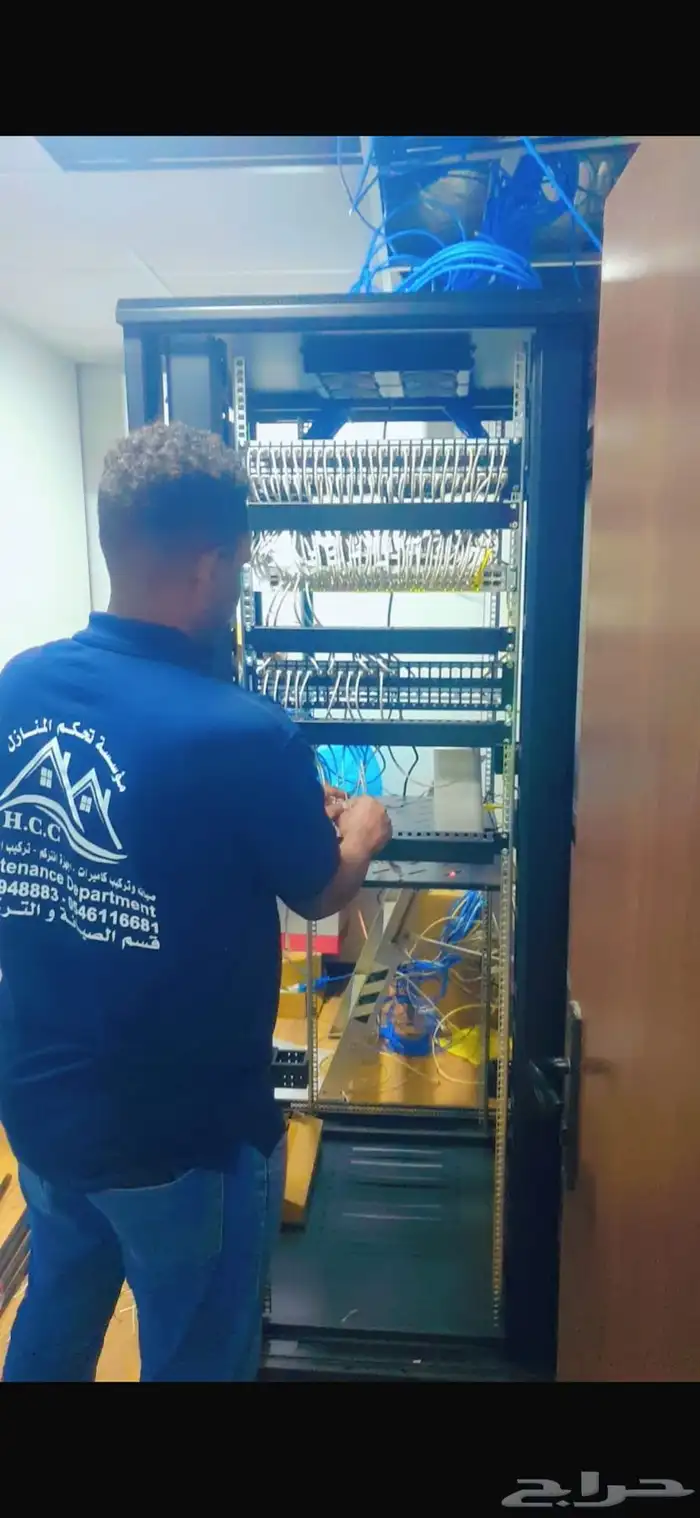 تركيب وصيانة كاميرات وانظمة الشبكات وتمديد نقاط انترنت 7