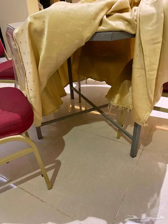 طاولات قاعة مناسبات للحفلات مع الكراسي للبيع 2