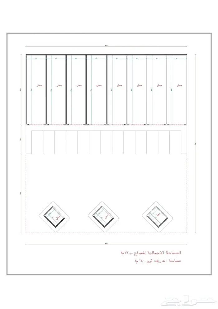 محلات مناسبة نشاط التموينات أو التخفيضات او غيرها (تربة) 1