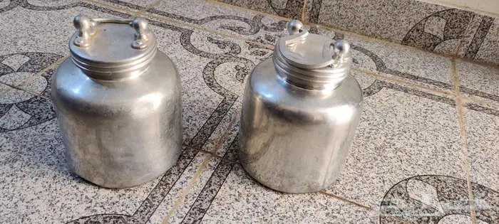 ابريق معدن هندي وحافظات سمن 0