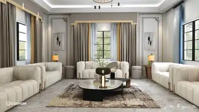 مهندسه تصميم داخلي وخارجي وواجهات بأفضل الاسعار 8